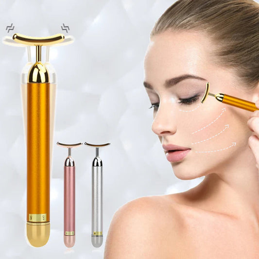 24K GOLDEN FACIAL ROLLER MASSAGER